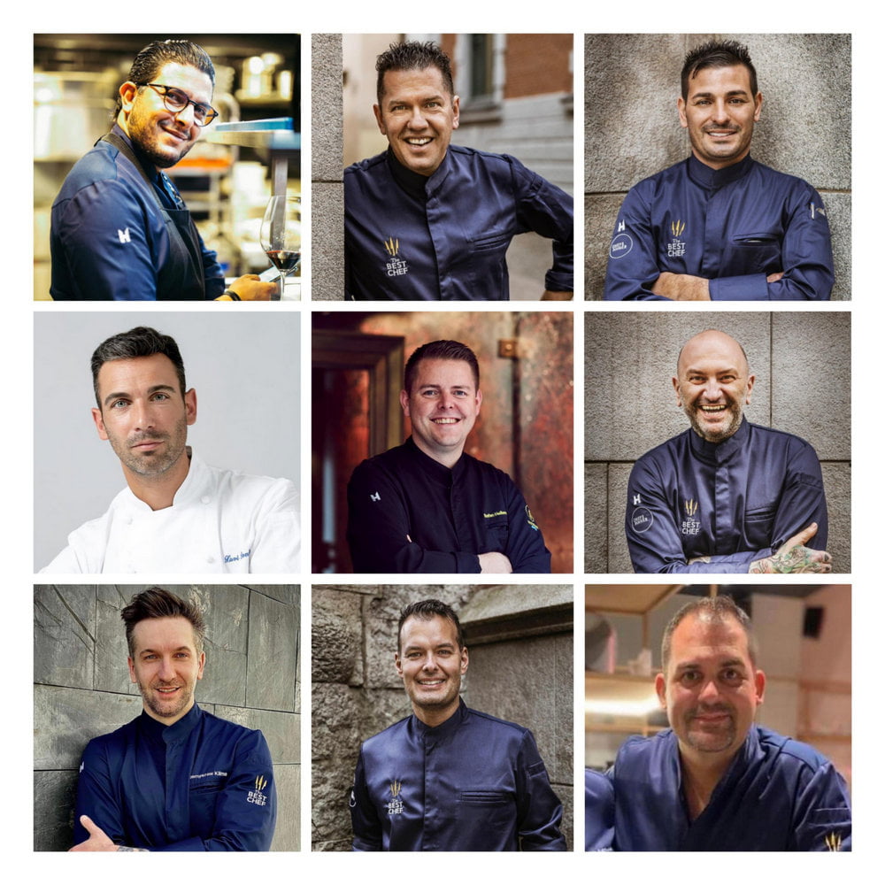 nine chefs in tinos island