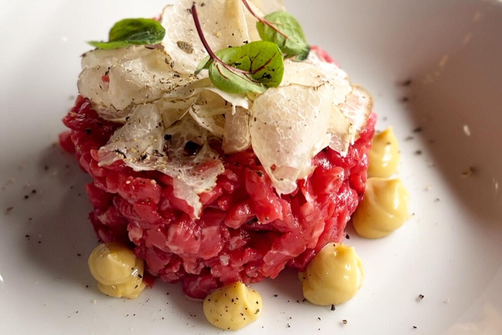 beef tartare trattoria napole zoga