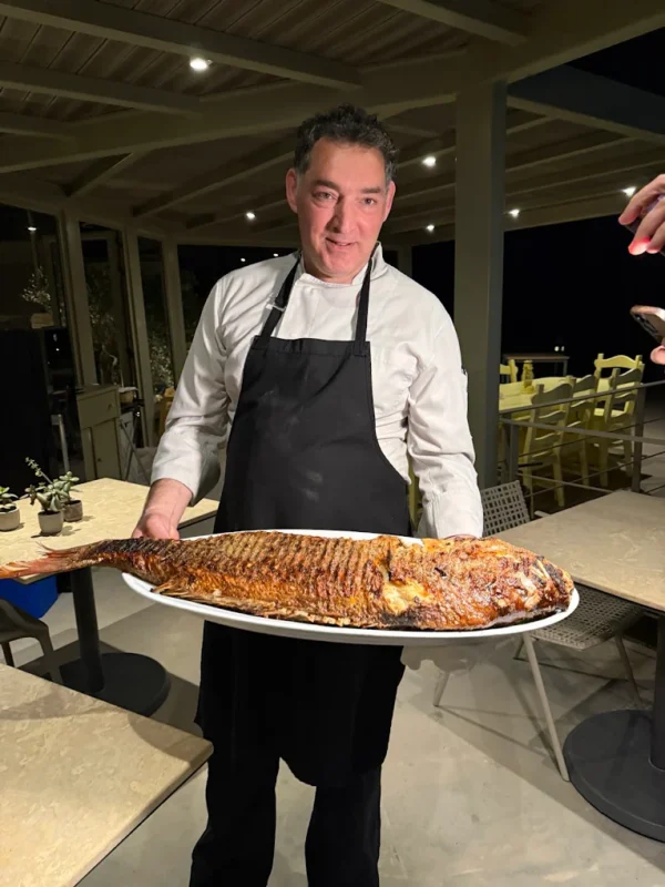 chef Dimitris Karousiotis of Trattoria Napole Zoga